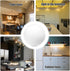 Ipetboom 3.1 Inch G9 Bulb, Frosted White Glass Globe for Light Fixtures - Round Replacement Shade Cover with Standard