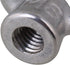 CNBTR Japanese Style Silver M8 304 Stainless Steel Ring Shape Lifting Eye Nut, Set of 5