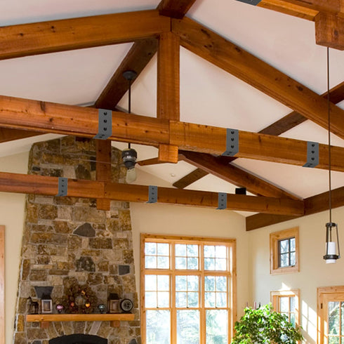 5ft Flamorrow Faux Wood Beam Strap, Ceiling Beams Strap, Self-Adhesive Decorative Leather Wood Beam Strap, Gap Hiding