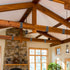 5ft Flamorrow Faux Wood Beam Strap, Ceiling Beams Strap, Self-Adhesive Decorative Leather Wood Beam Strap, Gap Hiding