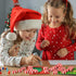 Zhanmai 100 Pcs Candy Erasers, Christmas Large Erasers for School Kids, White and Red Candy Shape