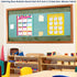 Calming Blue Bulletin Board Roll Non-woven Fabric 16.5 in X 12 ft Fun Size for Classroom Decor Teacher Supplies