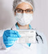 CDC Vaccination Card Holder, Waterproof Sealable Clear Plastic Horizontal ID Card Holder (5 Pack)