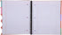 Mintra Office Durable PREMIUM Spiral Notebook, Salmon, 5 Subject (8.5in x 11in), College Ruled, Fabric Covered Coils,
