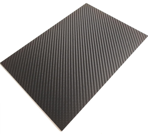 cncarbonfiber 0.5mm 200x300mm 100% Carbon Fiber Sheet, 3K Twill Matte Finish