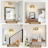 2-Light) SKEJAO Bathroom Vanity Light Over Mirror,Bathroom Light Fixture Wall Sconce Lighting for Bedroom,Living Room