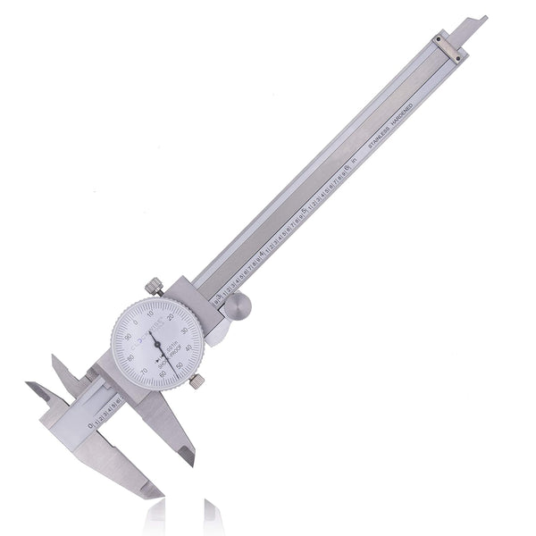 DDLR-0605 Dial Caliper - 0-6 Inch Double Shock Proof Stainless Steel