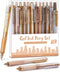 Four Candies 12Pack Pastel Gel Ink Pen Set, 11 Pack Black Ink Pens, 1 Pack Highlighter for School Office