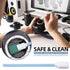 Foam Printer Cleaning Swabs Sticks, BIHYM Square Lint-Free Foam Tip Swab for Camera and Inkjet Printer