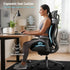 Ergonomic Seat Cushion, Office Chair Seat Cushions with L-Shaped Design, Memory Foam Seat Cushion for Home Car Chair