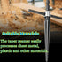T Handle Tapered Reamer Set, 1/8"-1/2" & 3/16"-5/8" Tapered 6 Fluted Chamfer Woodworker Tool