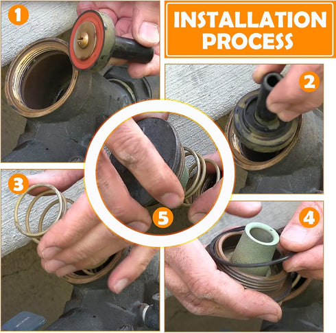 Complete Backflow Repair Kit for Zurn Wilkins 975XL and 975XL2, 3/4"-1" Replacement
