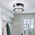Mini Chandelier Crystal LED Ceiling Light Fixture Modern Pendant Lamp Semi Flush Mount Crystal Ceiling Lighting
