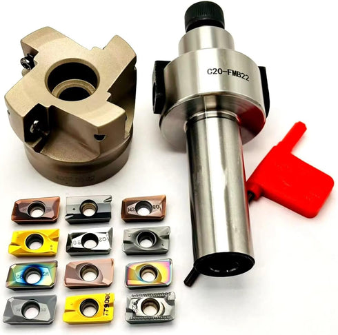 AUIZI BAP400R C12 C16 C20 FMB22 APMT1604 Accessories(1604 H2 VP15TF) End Milling Cutter Head CNC Tool Insert Corn Flour
