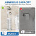 4 Simple Trending Toilet Paper Holder Free Standing,Toilet Paper Stand with Shelf for Rolls, for Phones,Tissues,Wipes