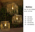 DC 12V ST64 LED Light Bulb 2700K 6W Warm White Edison Filament, E26 Base for RV Marine Boat, 3-Pack