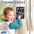 Mifflin-USA Magnetic Dry Erase Black Board Sheet for Fridge (12 x 8"), Stain-Resistant Kitchen Planner Board