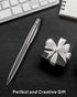 Cambond Ballpoint Pens, Black Pens, 1.0 mm Medium Point, 3 Pens with 6 Refills, Metal Pen for Journaling, Gift