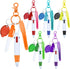 Nurse Pen Set - Badge Reel Pen with 6PCS Highlighter, Markers, Keychain Flashlight, and Ball Pen