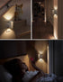 0-100LM 3000K, Dimmable 2 Pack L LOHAS LED Night Light Plug in, Night Lights Plug into Wall, Light Sensor, Soft White