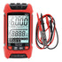 Digital Multimeter, DC AC Voltmeter, High Accuracy Tester Kit, Backlight LCD Display, Test Leads