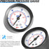 TAILONZ PNEUMATIC 1/4 Inch NPT AFR2000 Air Filter Pressure Regulator Kit (0 to 145 Psi) with Gauge