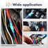 Chanzon 230pcs Heat Shrink Wire Connector Kit, Fork, Male & Female Spade, Ring Terminal Marine Grade Waterproof