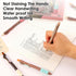 Gel Pens, 8 Pcs Black Ink Cute 0.5mm Retractable Aesthetic Ballpoint Fine Point Pens for Note Taking