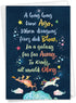 NobleWorks Funny Happy Birthday Card with Envelope, Colorful Humor Note, Long Ago and Far Away C6894BDG