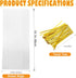 Homrelaxy 120Pcs 120 18 8 4 Inch (120Pcs) Plastic Bread Bags for Homemade Bread and Ties, x x Reusable Clear Loaf Bags