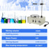 78-1 Magnetic Stirrer Hot Plate with Magnetic Stirrer, 1000ml Lab Hot Plate, 2400 RPM with 4 Stir Bars