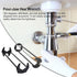 Basin Wrench Set, 7 Sizes Universal Sink Wrench, Multifunctional Carbon Steel Faucet Wrench (Black) (2)