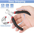 Jewelry Pliers, End Cutting Pliers for Zipper Install Stops Repair