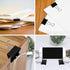 SANNIX 36 PCS Medium Binder Clips, 1-1/4 inch Black Paper Clamps for Office Home School