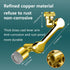 1080 Swivel Faucet Aerator - Universal Robotic Arm Kitchen Bathroom Sink Aerator with Two Water Outlet Modes