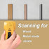 3/4 inch Stud Finder Wall Scanner Wood and Metal Detector Sensor for Thickness Wall (Yellow)