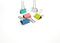 Mini Binder Clips, Colorful Metal Clamp, 50 PCS for Various Uses