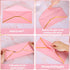 Whaline 50Pcs Pink Business Envelopes with Gold Foil Border, Self-Adhesive Seal for Office, Weddings, Birthdays