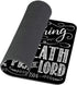 Funny Quote Mouse Pad, Christian Bible Verse Let Everything That has Breath Praise, 9.5 x 7.9 Inch