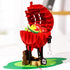 Liif BBQ Steak And Grill Barbecue Father's Day Pop Up Card, 3D Greeting Card for All Occasions