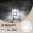 9.5W 800 5000k-Matte 1-Pack LIT-PaTH Outdoor LED Wall Lantern, Wall Sconce as Porch Light, Lumen, Aluminum Housing Plus