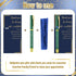 Sayglossy 40 Sets Employee Appreciation Gifts Inspirational Ballpoint Pen with Thank You Greeting Card for Staff