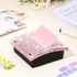 Eersida 4 x 4 Inches Rhinestone Self Stick Note Pad Holders, Memo Sticky Dispenser for Office Home Desk Supplies