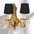 2PCS E14 11.2x15.2x14cm (PX15) Indoor Lamp Shade, European Style Fabric Floor Hanging Lampshade Small Table Lamp Shades