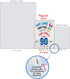 NobleWorks 90th Milestone Happy Birthday Card - Funny Card for 90 Year Old, Senior Citizen Humor - Age Equation 90