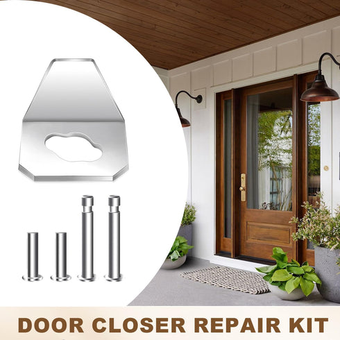 10-Pack 8 2 Heavy Duty Screen Door Closer Replacement Kit - Compatible with Andersen Larson Pella Emco - Includes Steel