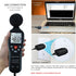 Decibel Meter Sound Level Meter with Data Logging High Accuracy dB SPL Meter with LCD Backlight Real-time Display