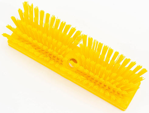 ACME 10 Inches, SPARTA Plastic Floor Scrub Brush, Brush Head Only, Deck Brush with Standard Thread Fitting for Deck