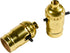 2-Pack E26 Bulb 1/8 HQRP ON-Off Lamp Holder, Light Socket, for Floor and Table Lamps, DIY Project, IP Threads, UL
