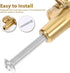 50x35x25mm ABOOFAN Brass Bowknot Cabinet Knob Pull Handle Small Drawer and Dresser Furniture Handles for Wardrobe